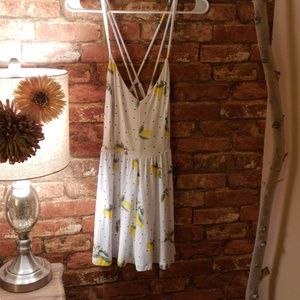 🍃🍋🍃Forever 21 Lemon Romper 🍃🍋🍃